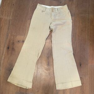Banana Republic Cream Trousers